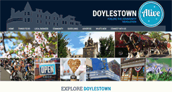 Desktop Screenshot of doylestownalive.com
