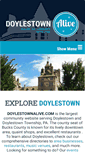 Mobile Screenshot of doylestownalive.com